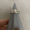 Silver-Tone Statement Rings for Women, Assorted Floral, Bow, Geometric and Textured Open-Band Designs