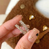 Silver-Tone Statement Rings for Women, Assorted Floral, Bow, Geometric and Textured Open-Band Designs
