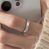 Silver-Tone Statement Rings for Women, Assorted Floral, Bow, Geometric and Textured Open-Band Designs