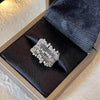 Silver-Tone Statement Rings for Women, Assorted Floral, Bow, Geometric and Textured Open-Band Designs