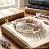 Woven Bracelet with Silver-Tone Decorative Center, Metal and Cord Design in Yellow, Pink, Blue or Green - Pink