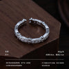 925 Sterling Silver Ring, Openwork or Textured Design with Clear Accents, 7 Styles