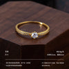 925 Sterling Silver Ring, Openwork or Textured Design with Clear Accents, 7 Styles