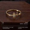 925 Sterling Silver Ring, Openwork or Textured Design with Clear Accents, 7 Styles