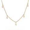 Stainless Steel Natural Freshwater Pearls Link Chain Handmade Necklace Pvd Plated Jewelry Accessories Gift - Image 1