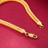 6 mm Mesh Chain Bracelet, Simple Alloy Band in Gold-Tone or Silver-Tone Finish - Product view 2