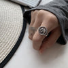 Open Ring for Women, Assorted Silver-Tone Geometric, Heart, Chain and Sculpted Band Designs