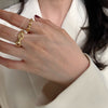 Open Ring for Women, Assorted Silver-Tone Geometric, Heart, Chain and Sculpted Band Designs