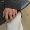 Open Ring for Women, Assorted Silver-Tone Geometric, Heart, Chain and Sculpted Band Designs