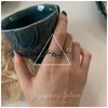 Open Ring for Women, Assorted Silver-Tone Heart, Chain, Textured and Geometric Designs