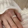 Open Ring for Women, Assorted Silver-Tone Heart, Chain, Textured and Geometric Designs