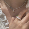 Open Ring for Women, Assorted Silver-Tone Heart, Chain, Textured and Geometric Designs