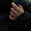 Open Ring for Women, Assorted Silver-Tone Heart, Chain, Textured and Geometric Designs