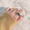 Open Ring for Women, Assorted Silver-Tone Heart, Chain, Textured and Geometric Designs