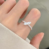 Open Ring for Women, Assorted Silver-Tone Heart, Chain, Textured and Geometric Designs