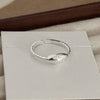 Open Ring for Women, Assorted Silver-Tone Heart, Chain, Textured and Geometric Designs