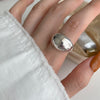 Open Ring for Women, Assorted Silver-Tone Heart, Chain, Textured and Geometric Designs