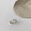 Open Ring for Women, Assorted Silver-Tone Heart, Chain, Textured and Geometric Designs