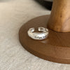 Open Ring for Women, Assorted Silver-Tone Heart, Chain, Textured and Geometric Designs