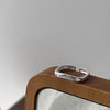 Open Ring for Women, Assorted Silver-Tone Heart, Chain, Textured and Geometric Designs