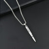 Bullet-Shaped Pendant, Alloy Jewelry Design, Pendant Only and Necklace Chain Options - Product view 4