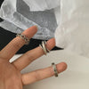 Open Ring Set or Individual Rings, Alloy, Roman Numeral, Star and Crossed-Band Designs