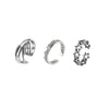 Open Ring Set or Individual Rings, Alloy, Roman Numeral, Star and Crossed-Band Designs