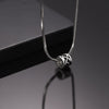 Intertwined Pendant Necklace, Snake Chain Design in 45, 50, 55 or 60 cm Length Options - Intertwined pendant necklace 45cm each