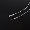 Intertwined Pendant Necklace, Snake Chain Design in 45, 50, 55 or 60 cm Length Options - Product view 3