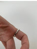 Star Ring for Women, Silver-Tone Open Bands with Engraved, Colorful or Clear Accent Designs