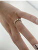 Star Ring for Women, Silver-Tone Open Bands with Engraved, Colorful or Clear Accent Designs