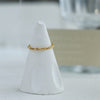 Twist Stacking Ring for Women, Slim Gold-Tone Rope-Detail Band, Sizes 5-10