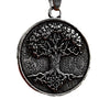 Tree of Life Pendant, Vintage-Inspired Stainless Steel Openwork Design, Pendant Only - Product view 5
