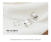 Open Ring for Women, Silver-Tone Plain, Chain-Link and Double-Loop Band Designs