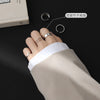 Open Ring for Women, Silver-Tone Plain, Chain-Link and Double-Loop Band Designs