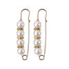 2-Pack Clothing Fastener Brooches, Adjustable Pins with Pearl-Style and Sparkling Bead Design Options - Product view 6