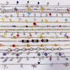 Copper Anklet or Bracelet, Mixed-Color Bead and Charm Designs, One Randomly Selected Piece - Product view 3