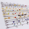 Copper Anklet or Bracelet, Mixed-Color Bead and Charm Designs, One Randomly Selected Piece - Product view 4