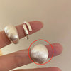 Open Rings for Women, Silver-Tone Alloy Bands in Assorted Geometric Designs - 0527
