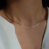 Adjustable Chain Necklaces for Women, Alloy Clavicle Chains with Geometric and Charm Design Options - YR-5067#3