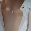 Adjustable Chain Necklaces for Women, Alloy Clavicle Chains with Geometric and Charm Design Options - YR-5067#4