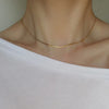 Adjustable Chain Necklaces for Women, Alloy Clavicle Chains with Geometric and Charm Design Options - YR-5067#7