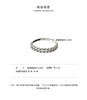 Coin-Motif Open Ring, Linked Round Cutout Band in Gold-Tone or Silver-Tone Finish