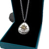 Sun and Moon Pendant, Vintage Distressed Design, Pendant Only or with 60 cm O-Chain - Product view 5