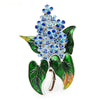 Enamel Lilac Flower Brooches Beauty Spring 4-color Clove Flower Party Office Brooch Pins Gifts - Image 4