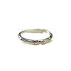 Patterned Ring for Women, Silver-Tone Copper Band with Textured Geometric Detail, Sizes 6-10 - Product view 5