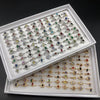 Adjustable Ring Sets for Women, Alloy Heart and Bow Designs in Gold-Tone or Silver-Tone Finish - Product view 3