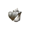 Textured Leaf Wrap Ring, Copper, Antique Silver-Tone, Adjustable