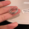 Branch, Vine, Thorn and Rose Rings, Silver-Tone Alloy, Adjustable Singles, 2-Piece or 4-Piece Sets