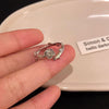 Branch, Vine, Thorn and Rose Rings, Silver-Tone Alloy, Adjustable Singles, 2-Piece or 4-Piece Sets